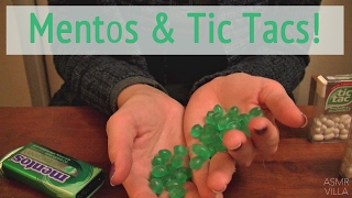 ASMR  Theme Mentos amp Tic Tacs  Fast Tapping  No Talking  ASMRVilla [upl. by Ycrem406]