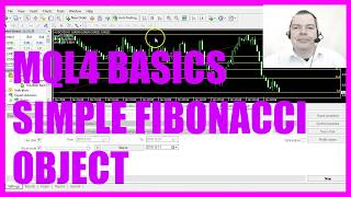 MQL4 TUTORIAL BASICS  53 SIMPLE FIBONACCI OBJECT [upl. by Eelorac373]