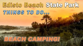 Edisto Beach State Park LIVE OAK CAMPGROUND RealTime Drive [upl. by Ycnay]