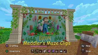 Minecraft Bloom Meddlers Maze Video Clips [upl. by Nihhi]