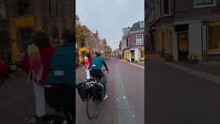 Cycling through Haarlem  Bikepacking Holland bikepacking cycling roadbike holland cyclinguk [upl. by Haakon]