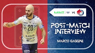 MARCO GAGGINI  Postmatch interview vs Piacenza [upl. by Sharona]