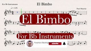 El Bimbo  Paul Mauriat  Sheet music for Bb Instruments [upl. by Halfdan]