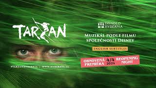 Disney muzikál TARZAN se vrací  🌴 Divadlo Hybernia  duben 2024 Czech [upl. by Frere]