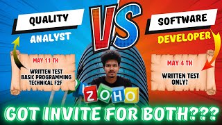 Zoho call letter for Software developer and Quality analyst  Zoho Interview process 2024  Tamil [upl. by Aguayo]