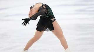 Kaori Sakamoto ✨ Free Skate WTT 2021 [upl. by Aurelie86]