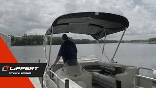 SureShade Battery Powered Bimini with Quick Connection Installation V1 [upl. by Acina]