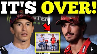 BAGNAIA FURIOUS At MARQUEZ After BRUTAL STATEMENT About ARAGON RACE MotoGP NEWS [upl. by Darin574]