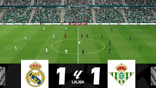 Real Betis vs Real Madrid 11  La Liga 202324  Match Highlights and Goals [upl. by Eilesor]