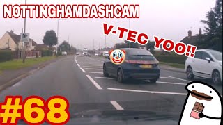 Nottingham dashcam clips 2024 68 bad drivingnear missesclose callsRoad rageobservations [upl. by Junette]