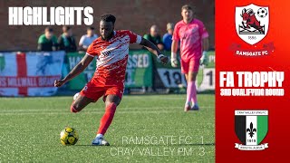 Ramsgate FC vs Cray Valley PM [upl. by Pleasant]