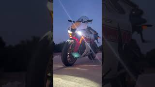 RIZOMA TURN SIGNAL ON YAMAHA R1 WGP 60TH ANNIVERSARY EDITION [upl. by Saihttam]