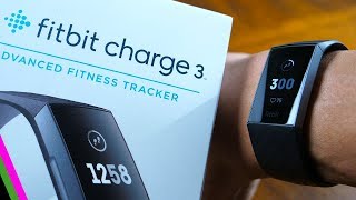 Fitbit Charge 3  First Impressions Setup and First Test [upl. by Oiznun834]