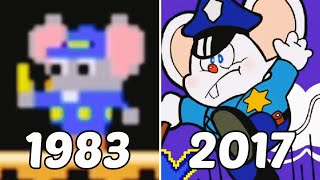 Evolution of Mappy Games 19832017 [upl. by Anwahsiek766]