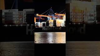 ⚓️ 🚢 Making of „Port Sound…“ Nacht im Containerhafen CTA hamburg hafen containership [upl. by Thorin]