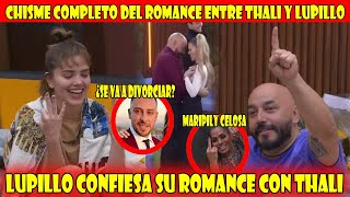 ¡Muy Fuerte Lupillo confirma que le gusta Thali se va a divorciar de su marido Entérate de todo [upl. by Htennek]