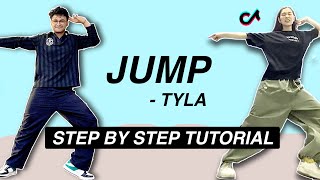 Tyla  Jump EASY DANCE TUTORIAL Beginner Friendly [upl. by Laon]