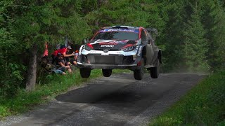 WRC Rally Finland 2024  Full Send  Jumps  Max Attack  Flatout  Drift  Highspeed [upl. by Onailerua]