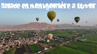 Balade en montgolfière a Luxor 2024 [upl. by Jariv]