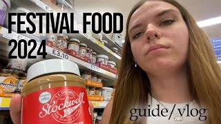 what food to buy for festivals boomtown 2024 [upl. by Ahsataj]