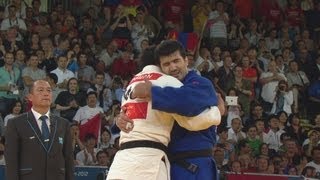 Judo Men 100 kg Final  Gold Medal  Mongolia v Russian Fed Replay  London 2012 Olympic Games [upl. by Enid]