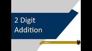 Addition of 2 Digit Numbers  Partitioning by Place Value Part 1 [upl. by Anahsak191]