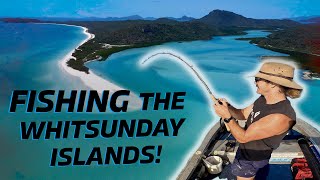 WHITSUNDAY ISLAND  Whitehaven inlet by TINNIE  Fishing the Whitsundays [upl. by Almita]