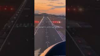 Sunset landing ✈️ Coolangatta Airport [upl. by Caine]