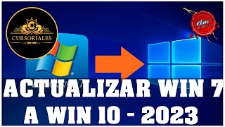 COMO ACTUALIZAR DE WINDOWS 7 8 A WINDOWS 10 EN 2023 [upl. by Finn]