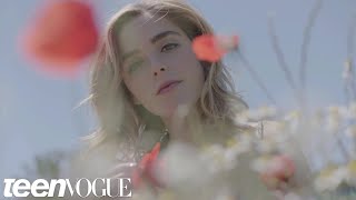 Kiernan Shipka Visits the Chanel Fragrance Fields in Grasse France  Teen Vogue [upl. by Millur]