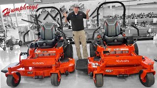 Kubota Zero Turn Comparison The Z726X vs The Z781i [upl. by Eisle]