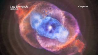 Cats Eye Nebula in 60 Seconds Plus HIGH DEFINITION [upl. by Anyaj388]