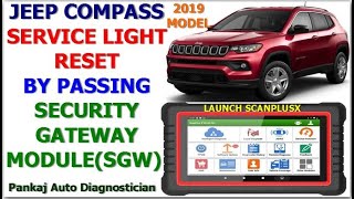 JEEP COMPASS SERVICE LIGHT RESET BY PASSING SECURITY GATEWAY MODULESGWJEEP COMPASS OIL LIGHT RESET [upl. by Noah410]