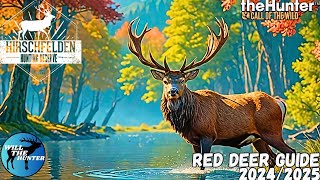 Hirschfelden Red Deer Guide  TheHunter Call Of The Wild 2425 [upl. by Hecklau61]