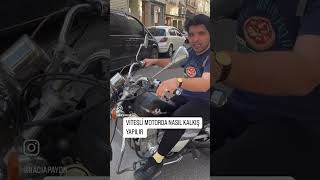 VİTESLİ MOTOR SÜRÜŞ TEKNİKLERİ motovlog [upl. by Madigan439]