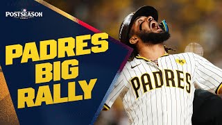 FULL INNING Padres GO OFF for 6 runs in the 2nd inning of NLDS Game 3 [upl. by Noved]