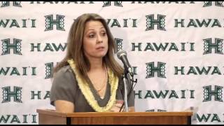 New UH Womens Basketball Coach Laura Beeman Press Conference [upl. by Ofilia]