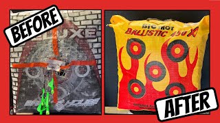 DONT TOSS YOUR ARCHERY TARGET  ARCHERY TARGET BAG REPLACEMENT [upl. by Biron538]