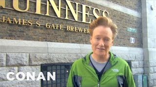 Conan Visits The Dublin Guinness Brewery  CONAN on TBS [upl. by Neiht811]