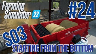 S03E24  FS22  Starting from the Bottom Timelapse Farming Simulator 22 [upl. by Nannerb]