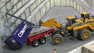 RC CONSTRUCTION AND CONTAINER CRASH [upl. by Enrev]