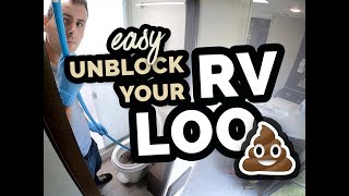 How to Unblock An RV Toilet [upl. by Halverson734]