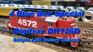 Digitrax DH126D Simple LED Rotary Beacon [upl. by Htes245]