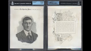 My Honus Wagner Rookie 1899 M1011 Sporting News Issued 123 years ago TODAY [upl. by Urbano]