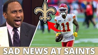 IT CAME OUT MINUTES AGO ITS ALREADY CONFIRMED VALDESSCANTLING JOINS THE SAINTS SAINTS NEWS [upl. by Guenzi]