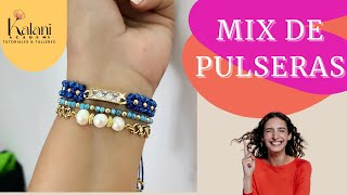 HAZ PULSERAS PARA VENDER PARA OBSEQUIAR Y PARA LUCIR TUTORIAL PASO A PASO APRENDE Y EMPRENDE 📚👍 [upl. by Maddocks]