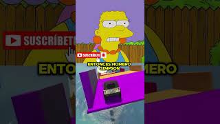 Homer y su habilidad secreta lossimpson simpsons thesimpsons simpsonmexico shortvideo [upl. by Adele]