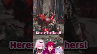 Let Us Spread Our Cheeks hololive hololiveenglish hololiveen vtuber spacemarine2 [upl. by Aiak]