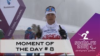 Day 8 Moment of the day  Sochi 2014 Winter Paralympic Games [upl. by Anialram83]