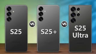 Samsung S25 vs S25 vs S25 Ultra OFFICIAL LEAK⚡ [upl. by Haraz]